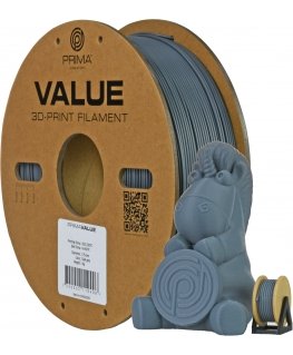 PrimaValue ABS -filamentti 3D -tulostimeen, 1.75 mm, tummanharmaa