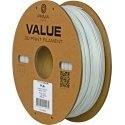 PrimaValue PLA+ filament for 3D printer, 1.75 mm, light gray PrimaValue PLA+ filament for 3D printer, 1.75 mm, light gray