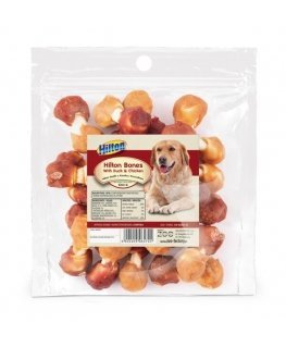 HILTON Bones with duck and chicken - dog chew - 500g