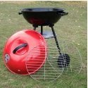 EXTRALINK HOME GRILL OKRĄGŁY NA KÓŁKACH GL-603