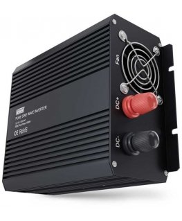 Lens Newell voltage converter with pure sine wave 12 V / 230 V, 500 W.