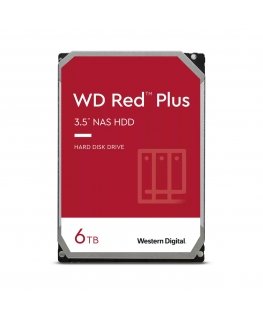 Western Digital Red Plus WD60EFPX vidinis kietasis diskas 3.5" 6 TB „Serial ATA III“
