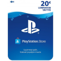 Sony PlayStation Live kortelė 20 EUR Sony PlayStation Live kortelė 20 EUR