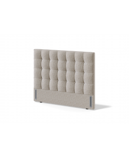 Sleepwell RED/BLACK BLOCKELIS HEADBOARD / 81x126.5x14 / VERANO Light Grey (18332)