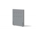 Sleepwell BLUE H35 HEADBOARD / 141x115x10 / AGGE Light Grey (2200)