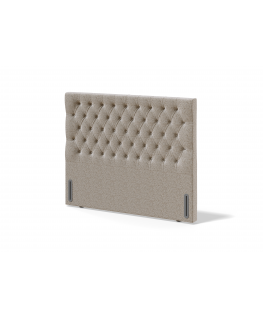 Sleepwell RED/BLACK SOLHALL HEADBOARD / 181x130x12 / MANGO Dark Grey (18746)