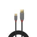 Lindy 1m USB 2.0 Type A to C Cable, Anthra Line Lindy 1m USB 2.0 Type A to C Cable, Anthra Line