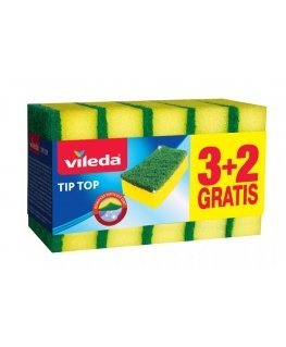 Sūkļa skruberis Vileda Tip-Top 5 gab.