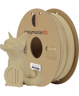 Copymaster3D Turbo PLA Matte filament for 3D printer, 1.75 mm, matte sand
