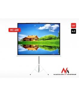 Maclean MC-608 Projection Screen With 240x180 Tripods