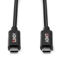 Lindy 43348 USB-kaabel 3 m USB 3.2 Gen 2 (3.1 Gen 2) USB C Must