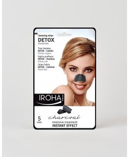 Iroha Nature Cleansing Nose Strips Detox - Charcoal