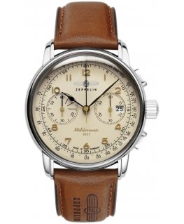 Zeppelin Mediterranee 9670-5 kvarca pulkstenis