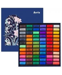 Set of soft pastels ARRTX, 72 colors