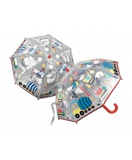Floss&Rock Magic umbrella, Construction, transparent