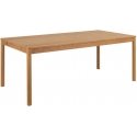 Dining table ATLANTIC 200x100xH75cm, natural