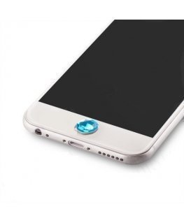 Mocco Universal Home Button Sticker Decoration Apple iPhone / iPad Blue