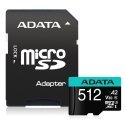 ADATA Premier Pro 512 GB MicroSDXC Klases 10