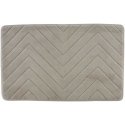 Beldray LA032647LGRYUFFEU7 Antibac Chevron Memory Foam Bath Mat