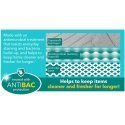 Beldray LA032647LGRYUFFEU7 Antibac Chevron Memory Foam Bath Mat