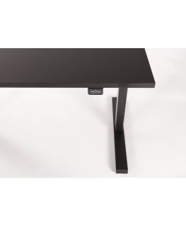 Elfen Ergodesk desk top 120 x 75 cm, matt black