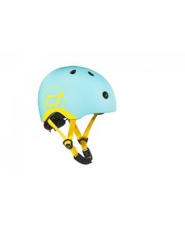 Scoot & Ride 96388 sporta galvassega Zils, Dzeltens