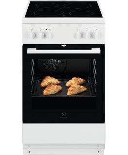 Electrolux LKR54001NW ceramic stove, white