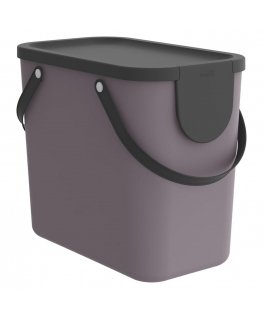 Krepšys atliekų rūšiavimui modulinis Albula 25 L violetinė ROTHO