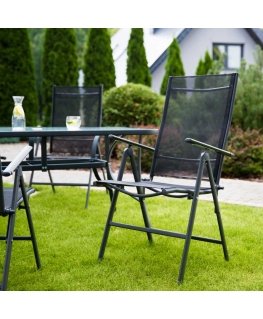 Sodo Lagos anthracite PATIO armchair
