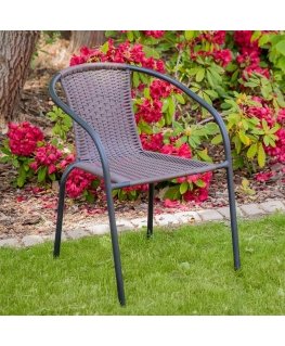 Krzesło ogrodowe Bistro Plus brown PATIO