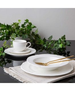 Serwis obiadowo-kawowy dla 6 osob Pola 30-elementowy AMBITION + FREE