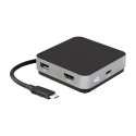 OWC USB-C Travel Dock Langallinen USB 3.2 Gen 1 (3.1 Gen 1) Type-C Harmaa