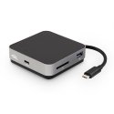 OWC USB-C Travel Dock Langallinen USB 3.2 Gen 1 (3.1 Gen 1) Type-C Harmaa