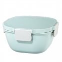Hama 00181585 lunch box Lunch container 1.7 L Polypropylene (PP), Silicone Grey, Light Blue 1 pc(s)