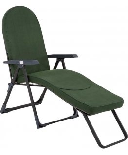 Garden stool with podnóżkiem Modena Oval Black Edition H024-32IB PATIO