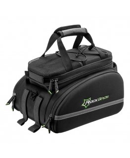 Rockbros A6-03BK bicycle bag for trunk 35 l with fold-out pocket
