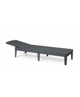 Allibert Jaipur Sunlounger Graphite