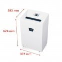 HSM Pure 420 shredder, 35 l, 1,9x15 mm