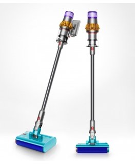 Dyson V15s Detect Submarine handheld vacuum Nickel, Yellow Bagless