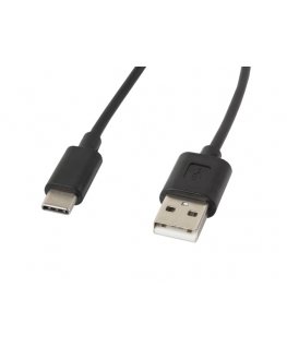 Lanberg CA-USBO-10CC-0018-BK USB cable USB 2.0 1.8 m USB A USB C Black