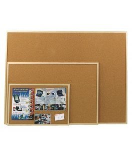 Cork bulletin board with wooden frame Esselte 90 x 60 cm