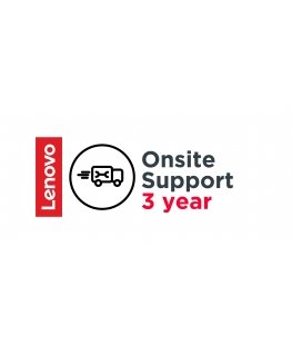 Lenovo 3 Year Onsite Support (Add-On) 1 litsents(i) 3 aasta(t)