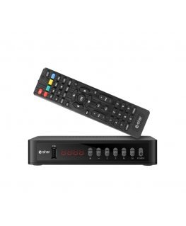 eSTAR T2 618 UHD TV set-top kaste Sauszemes Full HD Melns