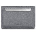 Woolnut Leather Card Holder -korttikotelo, harmaa
