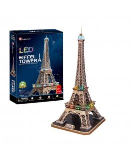 CubicFun Cubic Fun 3d Puzzle Eiffel Tower LED