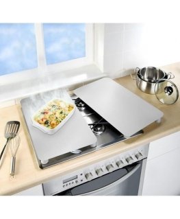 Szklane płyty na kuchenkę SILVER, 2 sztuki, WENKO