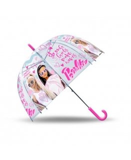 Parasolka przezroczysta automatyczna 48cm Barbie BB00011 Kids Euroswan