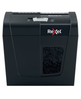 Rexel Secure X6 paperisilppuri Ristiinleikkaava 70 dB musta