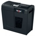 Rexel Secure X6 dokumentų naikiklis Kryžminis 70 dB Juoda
