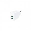 Esperanza EZC105W Wall charger Type C 20W + USB QC3.0 18W